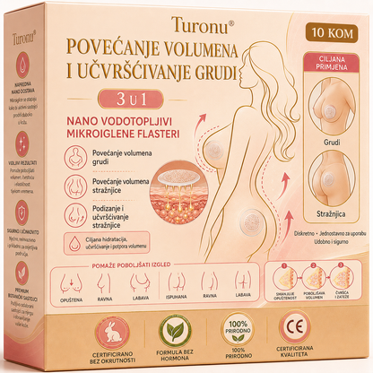 Turonu® 💥 Ciljani napredni nano-mikroigličasti flaster za poboljšanje izgleda grudi🍀1️⃣